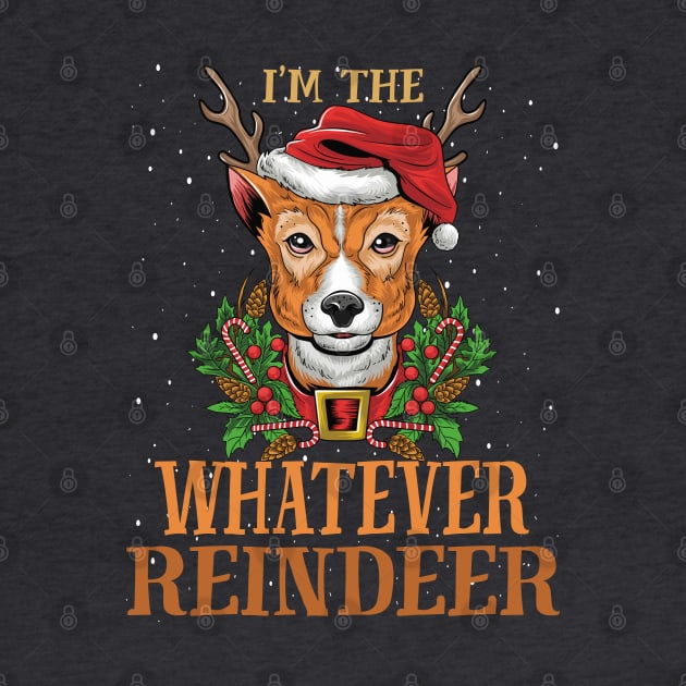 Im The Whatever Reindeer Christmas Funny Pajamas Funny Christmas Gift by intelus